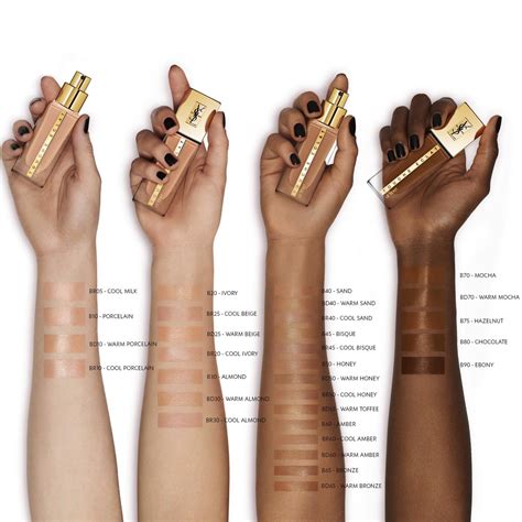 ysl foundation touche eclat shades|which ysl touche eclat shade.